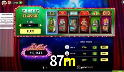 Estatísticas do Jogo 87m